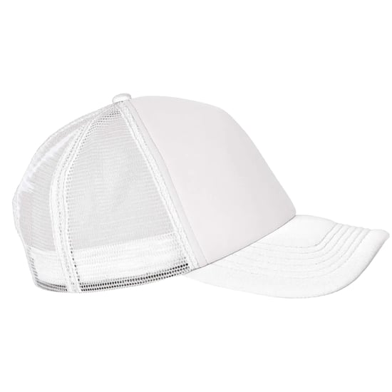 SOLS Bubble Colour Block Baseball Cap (Wit) - Image 3
