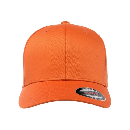 Flexfit Wollige gekamde muts (Oranje) - Image 3