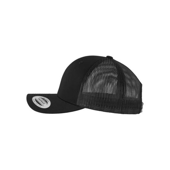 Flexfit Unisex Retro Trucker Cap voor volwassenen (Zwart) - Image 3