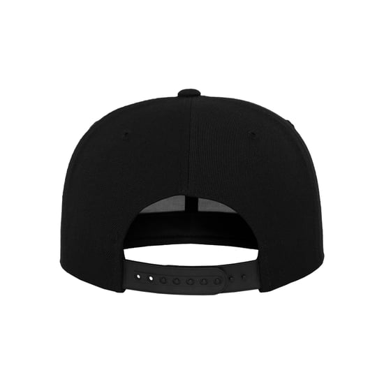 Flexfit Klassieke Snapback-cap voor volwassenen (Zwart) - Image 2