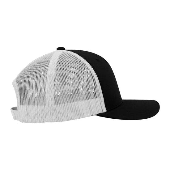 Flexfit Unisex Retro Trucker Cap voor volwassenen (Zwart/Wit) - Image 4