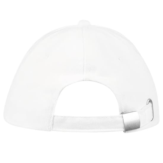 SOLS Buffalo 6 panel baseballpet (Wit) - Image 2