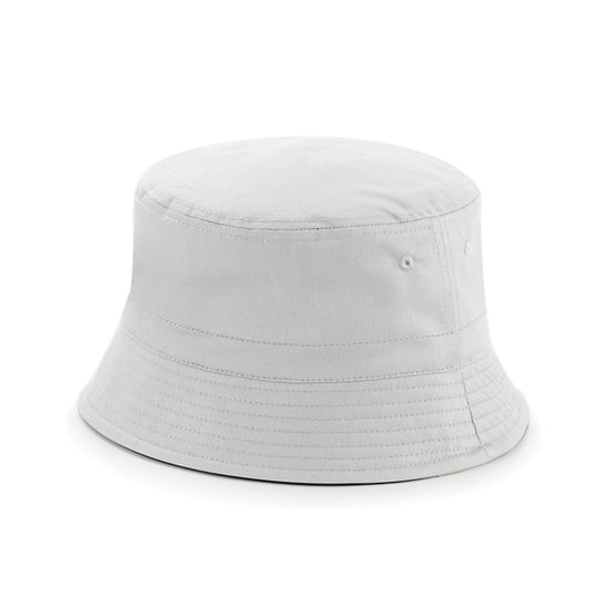 Beechfield Unisex omkeerbare emmerhoed voor volwassenen (Zwart/lichtgrijs) - Image 2