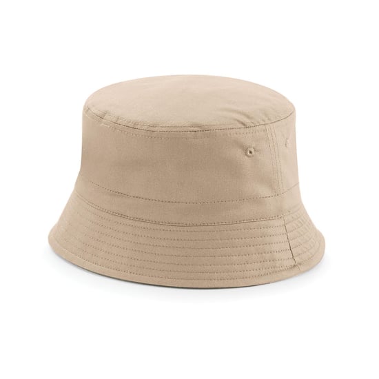 Beechfield Unisex omkeerbare emmerhoed voor volwassenen (Olijf/steen) - Image 2