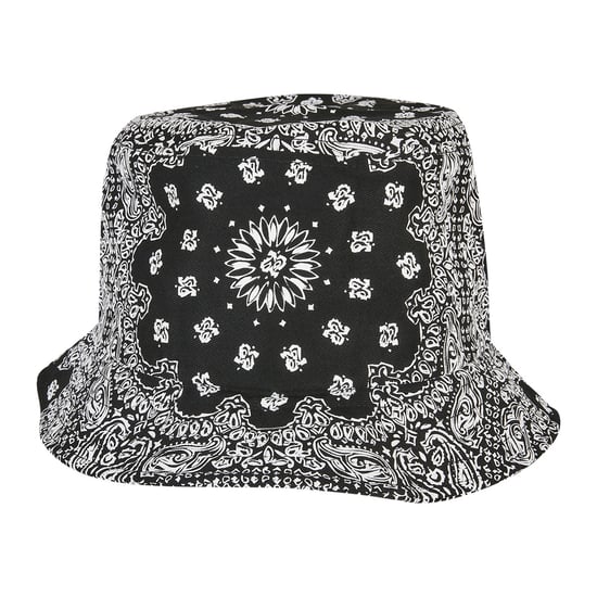 Flexfit Bandana Print Emmerhoed (Zwart) - Image 1
