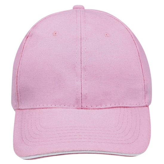 SOLS Buffalo 6 panel baseballpet (Roze) - Image 1