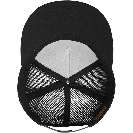 Flexfit Klassieke trucker pet (Zwart) - Image 3