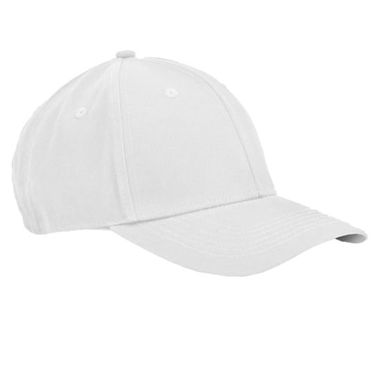 Beechfield EarthAware Classic 6 Panel Organic Cotton Sandwich Peak Baseball Cap (Wit) - Image 1