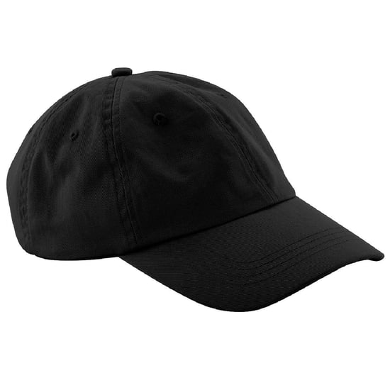 Beechfield Unisex Laag Profiel 6 Panel Dad Cap (Zwart) - Image 1