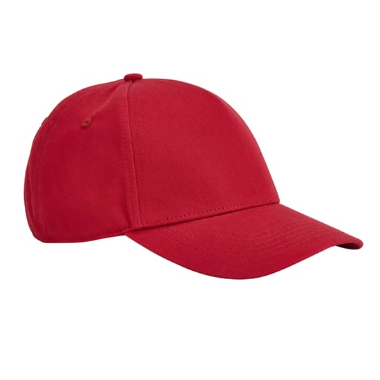 Beechfield EarthAware 5 Paneel Organic Katoenen Baseball Cap (Klassiek rood) - Image 1