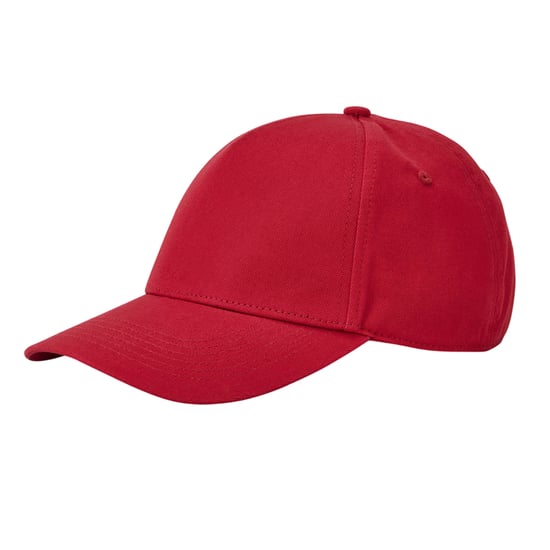 Beechfield EarthAware 5 Paneel Organic Katoenen Baseball Cap (Klassiek rood) - Image 2