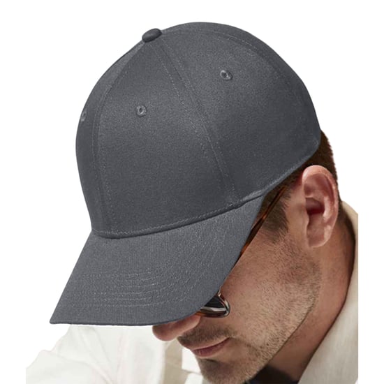 Beechfield EarthAware Classic 6 Panel Organic Cotton Baseball Cap (Grafietgrijs) - Image 2