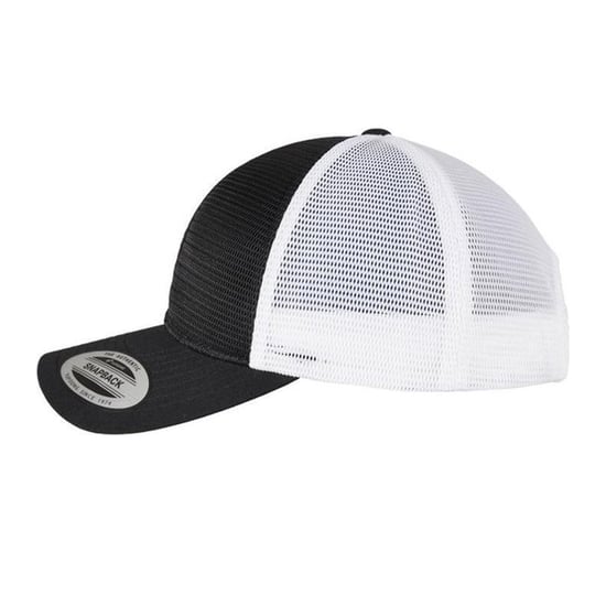 Flexfit 360 Tweekleurige Omnimesh Cap (Zwart/Wit) - Image 3