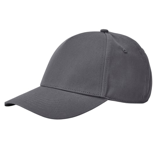Beechfield EarthAware 5 Paneel Organic Katoenen Baseball Cap (Grafietgrijs) - Image 2