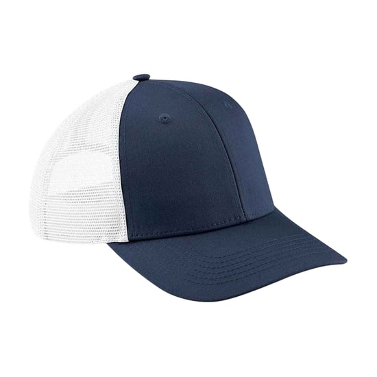 Beechfield Urbanwear Effen Trucker Pet (Marine / Wit) - Image 1