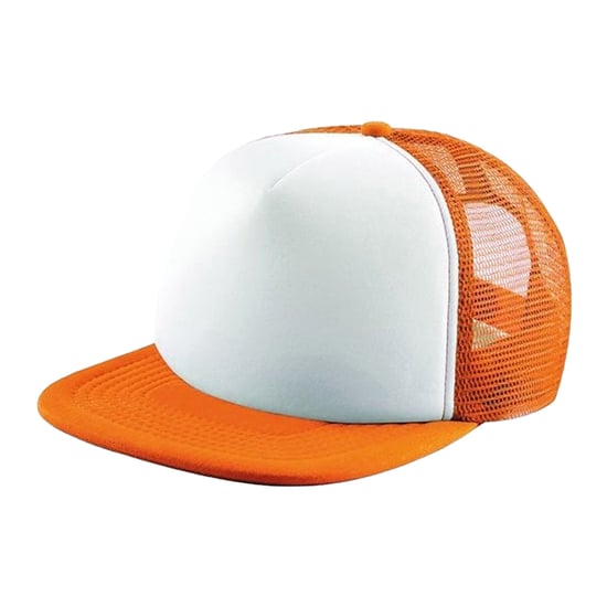 Beechfield Vintage Snapback Trucker Cap (Oranje) - Image 2