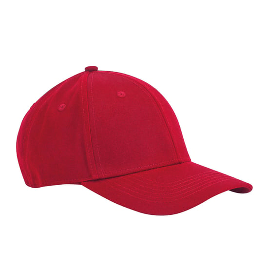 Beechfield EarthAware Classic 6 Panel Organic Cotton Baseball Cap (Klassiek rood) - Image 1