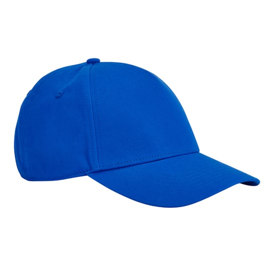 Beechfield EarthAware 5 Paneel Organic Katoenen Baseball Cap (Helder Koninklijk) - Image 1