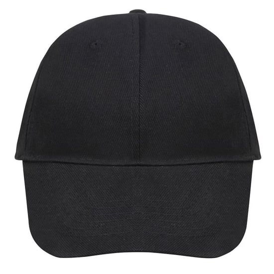 SOLS Buffalo 6 panel baseballpet (Zwart) - Image 1