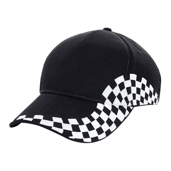 Beechfield Grand Prix Cap (Zwart) - Image 1