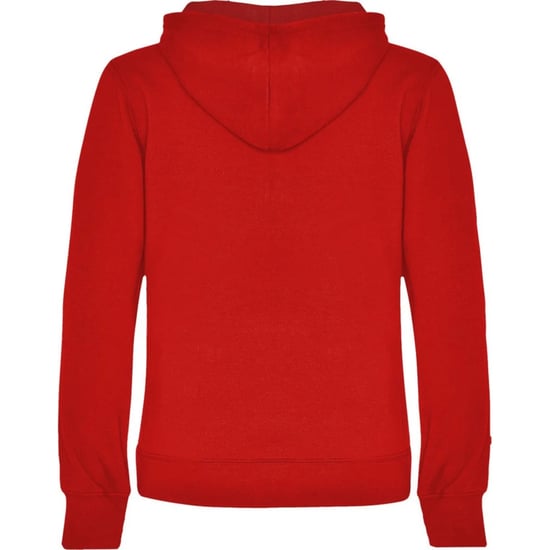 Roly Dames/Dames Urban Hooded Polycotton Sweatshirt (Rood) - Image 2