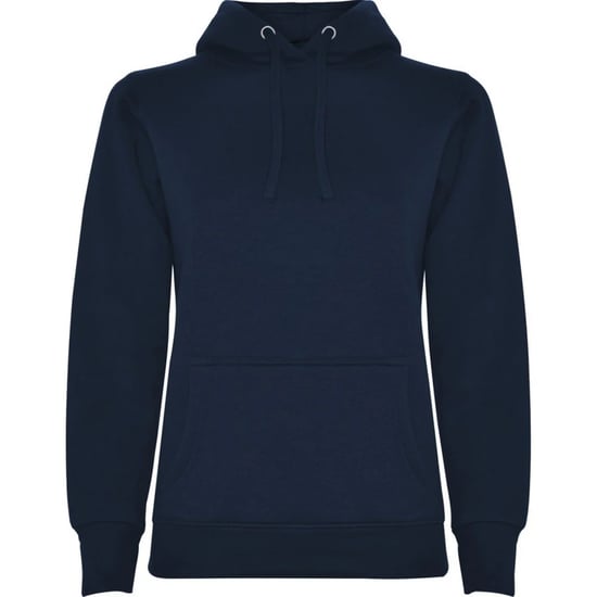 Roly Dames/Dames Urban Hooded Polycotton Sweatshirt (Marineblauw) - Image 1