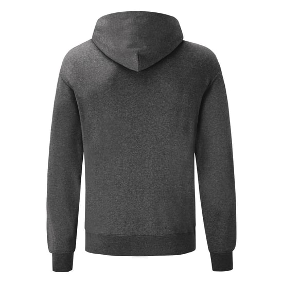 Fruit of the Loom Klassieke herenhoodie (Donkere Heide Grijs) - Image 2