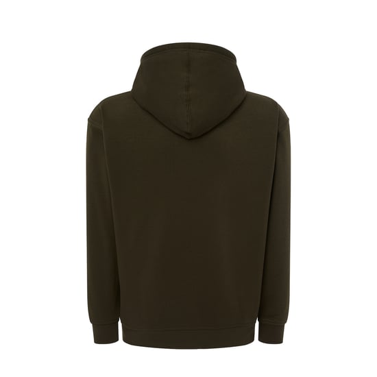 JHK Unisex effen capuchon met rits voor volwassenen (Khaki) - Image 2
