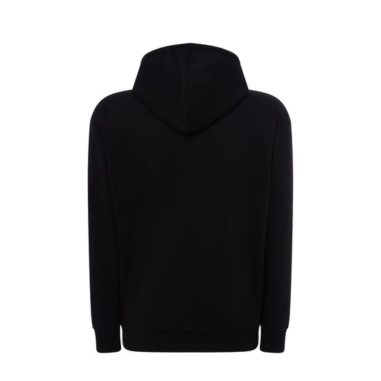 JHK Unisex effen capuchon met rits voor volwassenen (Zwart) - Image 2