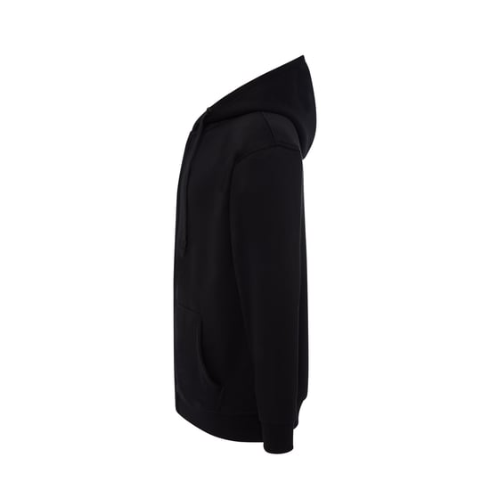 JHK Unisex effen capuchon met rits voor volwassenen (Zwart) - Image 3