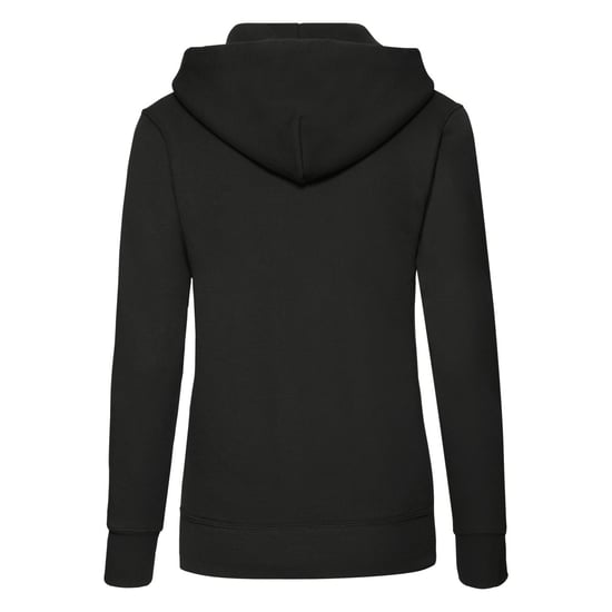 Fruit of the Loom Dames/Dames Klassieke Hoodie (Zwart) - Image 2