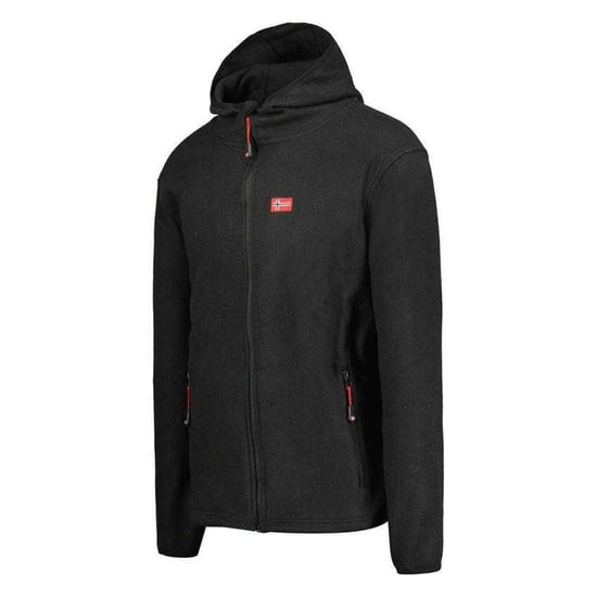 Geographical Norway Heren Unicia Fleece Full Zip Hoodie (Zwart) - Image 3