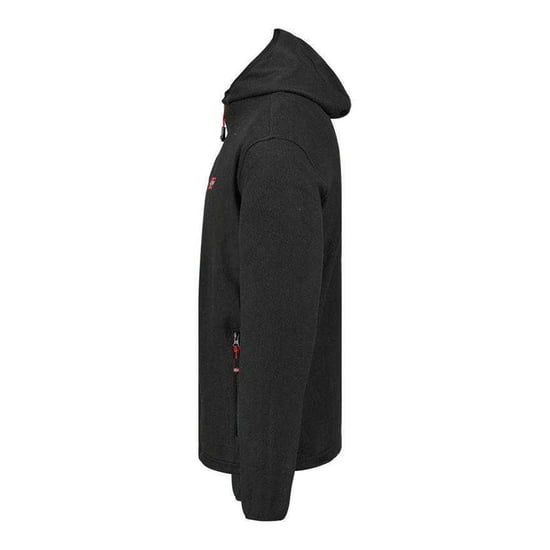 Geographical Norway Heren Unicia Fleece Full Zip Hoodie (Zwart) - Image 4