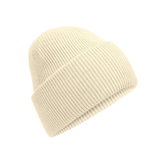 Beechfield Unisex Classic Engineered Crown Beanie voor volwassenen (Vanille) - Image 1