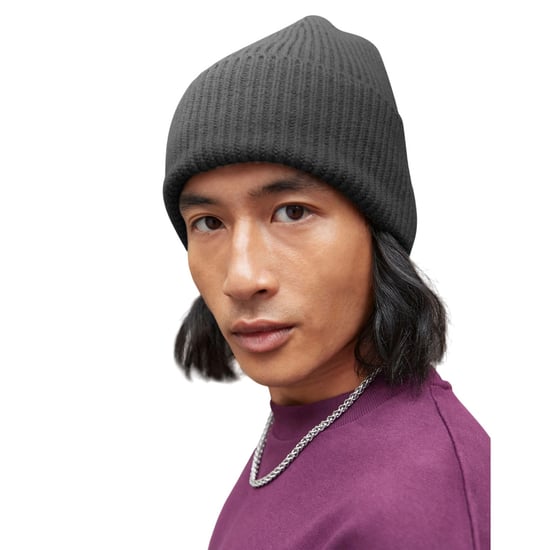 Beechfield Gebreide oversized muts (Houtskool) - Image 2