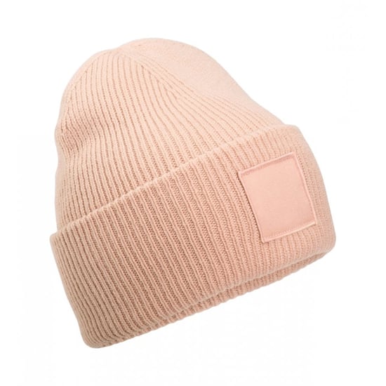 Beechfield Tonale patch muts met diepe manchet (Perzik) - Image 1