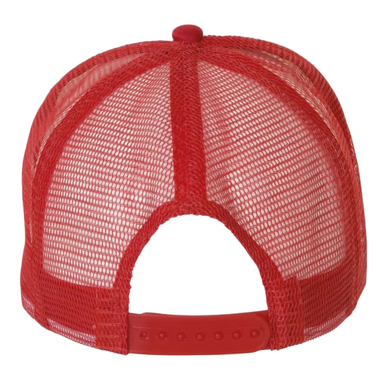 SOLS Bubble Colour Block Baseball Cap (Wit/rood) - Image 2