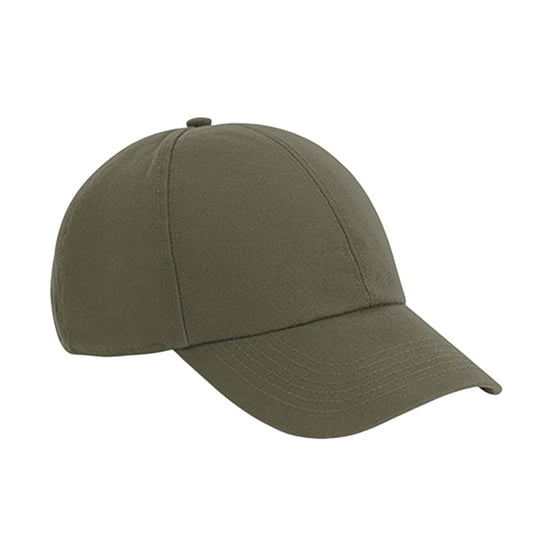 Beechfield Unisex Organic Cotton Baseball Cap voor volwassenen (Woestijnzand) - Image 1