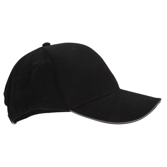 Beechfield Volwassenen Unisex Athleisure Cotton Baseball Cap (Zwart/Grafiet) - Image 2
