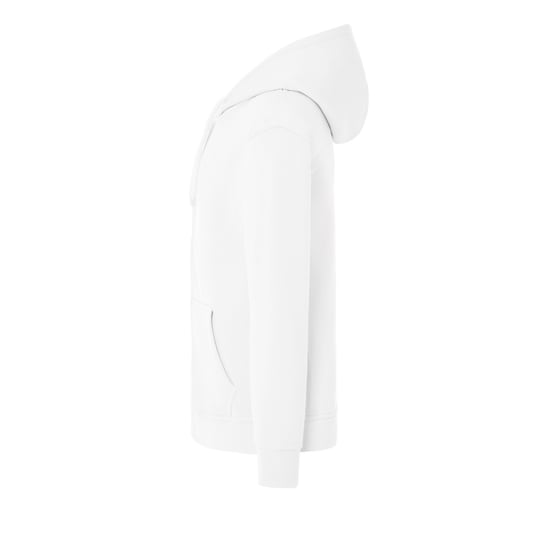 JHK Unisex Fuji Hoodie met volledige rits voor volwassenen (Wit) - Image 3