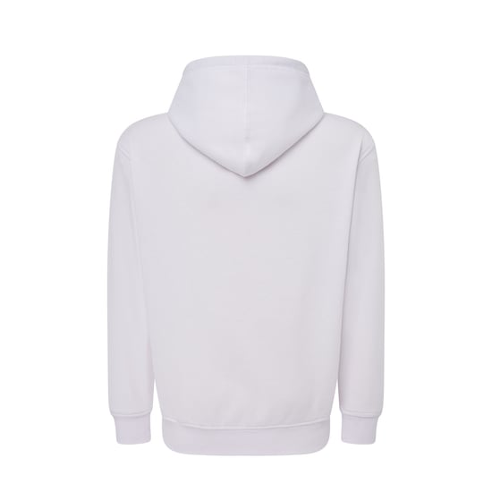 JHK Unisex effen capuchon met rits voor volwassenen (Wit) - Image 2