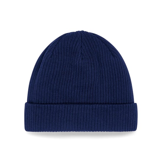 Beechfield Biologische Katoenen Beanie (Marine Oxford) - Image 2