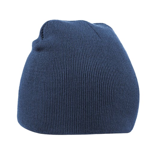 Beechfield Unisex Original Pull-On muts voor volwassenen (Franse marine) - Image 1