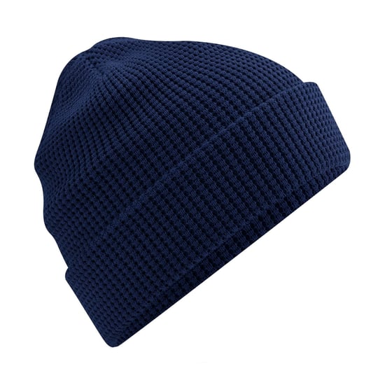 Beechfield Wafelmuts van biologisch katoen (Marine Oxford) - Image 1