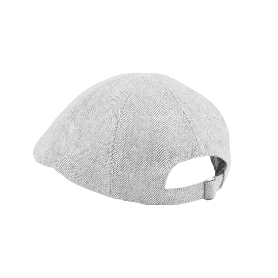 Beechfield Platte Uniseks Ivy pet voor volwassenen (Lichtgrijs) - Image 2
