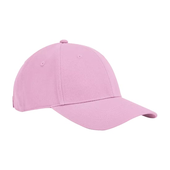 Beechfield Childrens/Kids EarthAware 6 Panel Organic Cotton Baseball Cap (Klassiek Roze) - Image 1