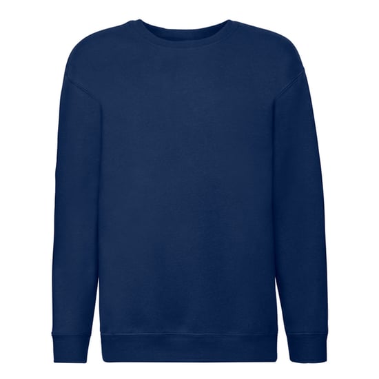 Fruit of the Loom Kinder/Kids Premium Sweatshirt met Inzetstuk (Marine) - Image 1