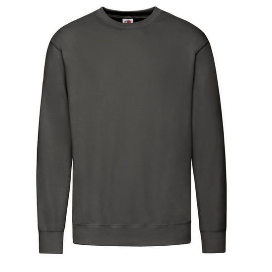 Fruit of the Loom Heren Lichtgewicht Set-In Sweatshirt (Licht Grafiet) - Image 1