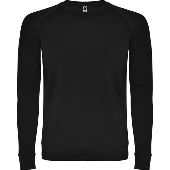 Roly Heren Annapurna Effen Sweatshirt (Zwart) - Image 1