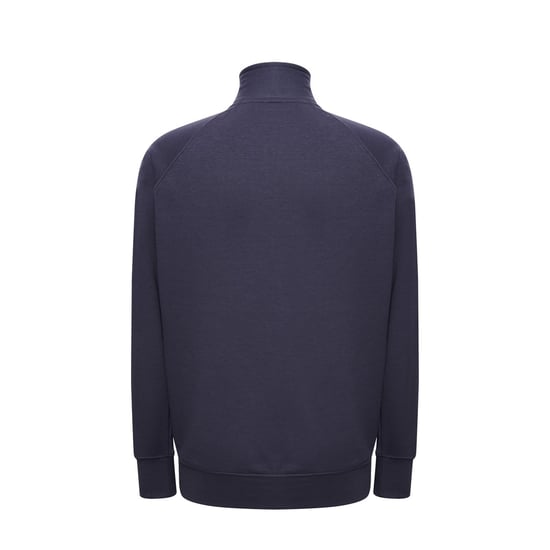JHK Uniseks effen sweater met rits voor volwassenen (Denim) - Image 2